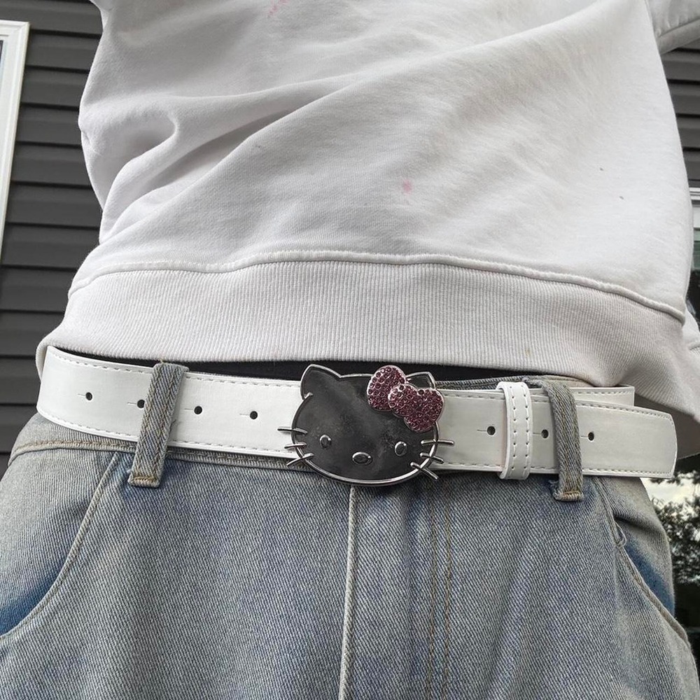 White Kitty Belt